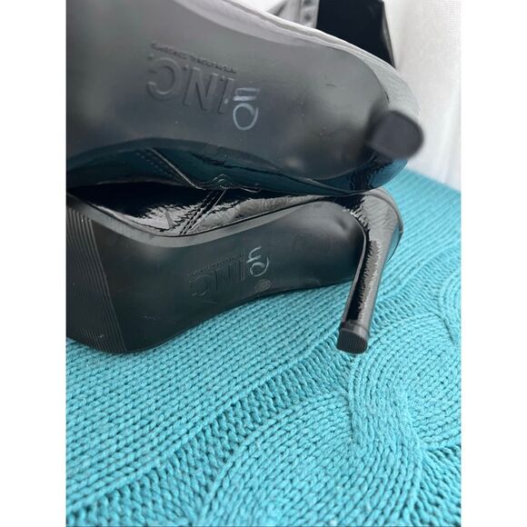 INC Keenan Over The Knee, Square Toe, Patent Leather Boot, Stiletto. NWOT - Picture 8 of 10